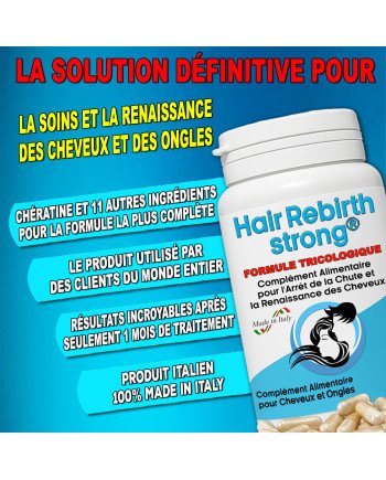 Hair Rebirth strong®: Arrête la Chute des Cheveux et les fait Renaître