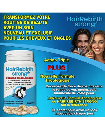 Hair Rebirth strong®: Arrête la Chute des Cheveux et les fait Renaître