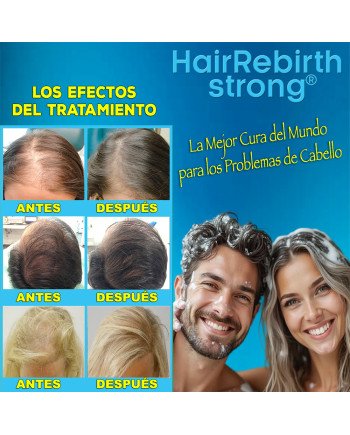Hair Rebirth strong®: Detiene la Caída del Cabello y lo hace Renacer