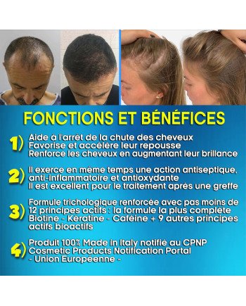 Hair Rebirth strong®: Arrête la Chute des Cheveux et les fait Renaître