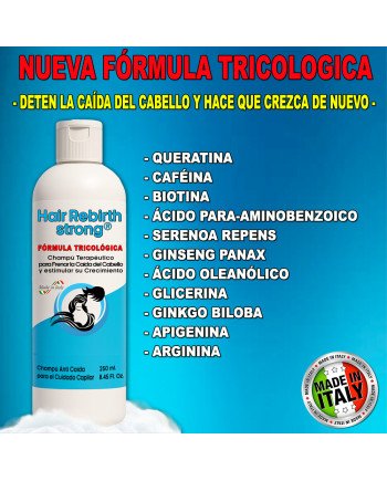 Hair Rebirth strong®: Detiene la Caída del Cabello y lo hace Renacer