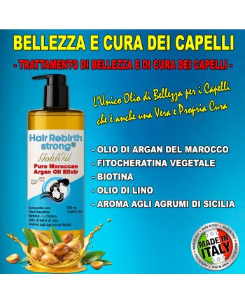Hair Rebirth strong®: Arresta la Caduta dei Capelli e li fa Rinascere