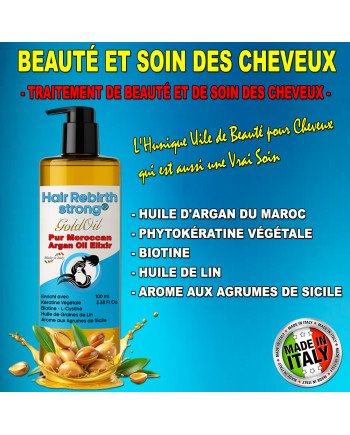 Hair Rebirth strong®: Arrête la Chute des Cheveux et les fait Renaître