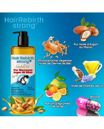 Hair Rebirth strong®: Arrête la Chute des Cheveux et les fait Renaître
