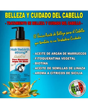 Hair Rebirth strong®: Detiene la Caída del Cabello y lo hace Renacer