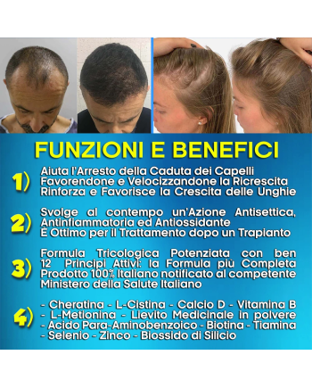 Hair Rebirth strong®: Arresta la Caduta dei Capelli e li fa Rinascere