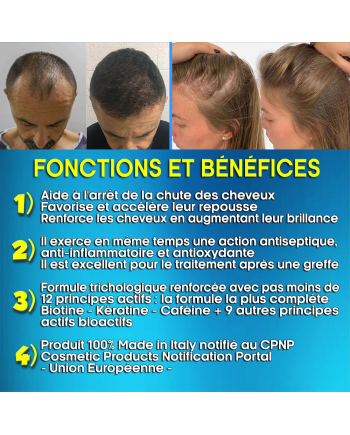 Hair Rebirth strong®: Arrête la Chute des Cheveux et les fait Renaître