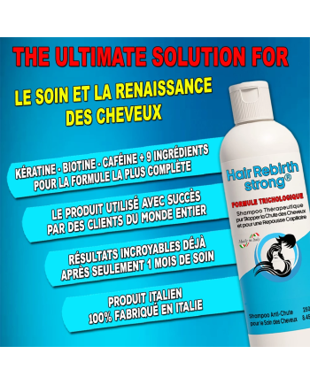 Hair Rebirth strong®: Arrête la Chute des Cheveux et les fait Renaître