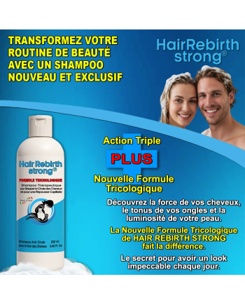 Hair Rebirth strong®: Arrête la Chute des Cheveux et les fait Renaître