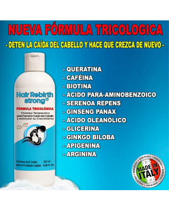 Hair Rebirth strong®: Detiene la Caída del Cabello y lo hace Renacer