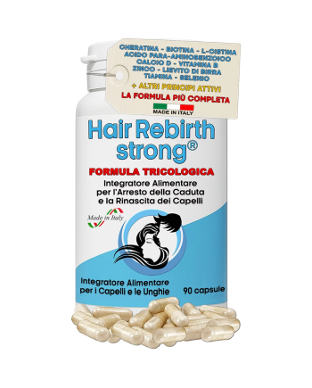 Hair Rebirth strong®: Arresta la Caduta dei Capelli e li fa Rinascere