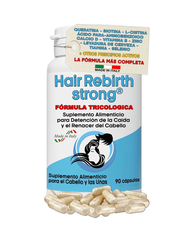 Hair Rebirth strong®: Detiene la Caída del Cabello y lo hace Renacer