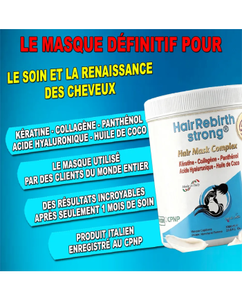 Hair Rebirth strong®: Arrête la Chute des Cheveux et les fait Renaître