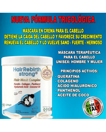 Hair Rebirth strong®: Detiene la Caída del Cabello y lo hace Renacer
