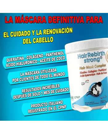 Hair Rebirth strong®: Detiene la Caída del Cabello y lo hace Renacer
