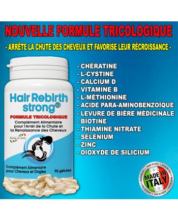 Hair Rebirth strong®: Arrête la Chute des Cheveux et les fait Renaître